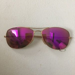 Pink Rayban Aviators
